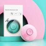 ✨ নিউ বেবি ইলেকট্রিক নেইল ট্রিমার কিডস নেইল পলিশার টুল বেবি কেয়ার কিট ম্যানিকিউর সেট, নিউবর্নের জন্য সহজ নেইল ক্লিপার