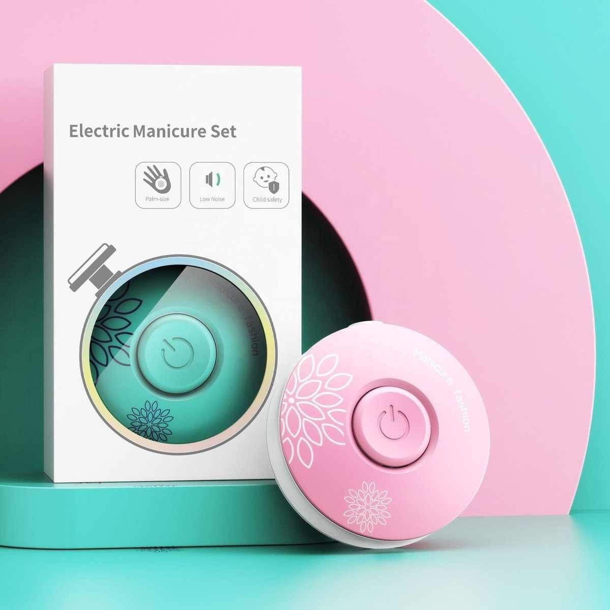 ✨ নিউ বেবি ইলেকট্রিক নেইল ট্রিমার কিডস নেইল পলিশার টুল বেবি কেয়ার কিট ম্যানিকিউর সেট, নিউবর্নের জন্য সহজ নেইল ক্লিপার