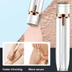 4 ইন 1 পেইনলেস ইলেকট্রিক শেভার - চুল ও নাক পরিষ্কার, ভ্রু ট্রিমার - নারী ও পুরুষের জন্য - Image 2