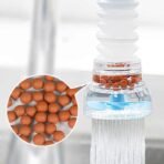 ✨ ৩৬০ ডিগ্রি রোটেট ইউনিভার্সাল জয়েন্ট শাওয়ার হেড ওয়াটার পিউরিফায়ার ফিল্টার কিচেন বাথরুম ফসেট ট্যাপ ওয়াটার ফিল্টার - Image 2