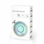 ✨ নিউ বেবি ইলেকট্রিক নেইল ট্রিমার কিডস নেইল পলিশার টুল বেবি কেয়ার কিট ম্যানিকিউর সেট, নিউবর্নের জন্য সহজ নেইল ক্লিপার - Image 4