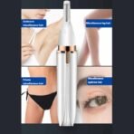 4 ইন 1 পেইনলেস ইলেকট্রিক শেভার - চুল ও নাক পরিষ্কার, ভ্রু ট্রিমার - নারী ও পুরুষের জন্য - Image 4