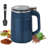 ✨ পোর্টেবল হাউজহোল্ড পেপার চর্ম কফি বিন গ্রাইন্ডার - স্টেইনলেস স্টিল ইলেকট্রিক কফি গ্রাইন্ডার এবং মেকার - Image 3