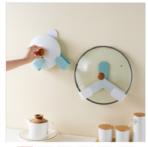 ✨ মাল্টি-ফাংশনাল স্টোরেজ র্যাক ওয়াল হ্যাং পট কভার শেলফ, ফ্রি পাঞ্চিং হাউসহোল্ড আর্টিফ্যাক্ট