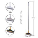 ✨ কর্ণার গ্যাপ ক্লিনিং লং হ্যান্ডেল ব্রিসল ট্রায়াঙ্গল ফ্লোর ব্রাশ, বাথরুম ওয়াইপার, ডেড অ্যাঙ্গেল ছাড়াই ফ্লোর ক্লিনিং ব্রাশ স্ক্র্যাপার ব্রাশ - Image 4