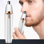 4 ইন 1 পেইনলেস ইলেকট্রিক শেভার - চুল ও নাক পরিষ্কার, ভ্রু ট্রিমার - নারী ও পুরুষের জন্য - Image 6