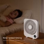 স্মার্ট লো-নয়েজ পোর্টেবল ডেস্কটপ ফ্যান – রিচার্জেবল, এলইডি ডিসপ্লে ও হিডেন স্ট্যান্ডসহ - Image 3