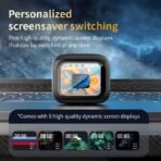 LX10 ANC/ENC টাচ স্ক্রিন ইয়ারবাডস – আলট্রা লং ব্যাটারি, ফুল কালার ডিসপ্লে, ওয়্যারলেস ব্লুটুথ ৫.৪ হেডফোন - Image 7