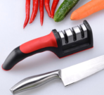 ✨ নাইফ শার্পেনার মাল্টি-ফাংশনাল হ্যান্ড-হেল্ড হোয়েটস্টোন নন-স্লিপ নাইফ শার্পেনার কিচেন টুল এজ স্টোন সিজর শার্পেনার - Image 3