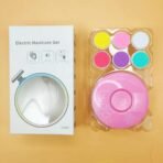 ✨ নিউ বেবি ইলেকট্রিক নেইল ট্রিমার কিডস নেইল পলিশার টুল বেবি কেয়ার কিট ম্যানিকিউর সেট, নিউবর্নের জন্য সহজ নেইল ক্লিপার - Image 5