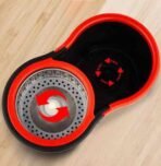 ✨ হ্যান্ড ফ্রি মপ বালতি উইথ স্টেইনলেস স্টীল স্ট্রেচেবল হ্যান্ডেল, ভেজা এবং শুষ্ক মেঝে পরিষ্কারের জন্য 360° রোটেশন মপ - Image 4