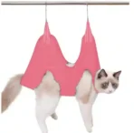 Dog &Cat Trimming Hammock + Nail Clippers, Cutter with File Combo Pack - Image 4