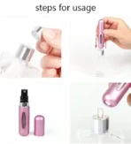 5ML  Premium Perfume Atomizer Bottle(Aluminium)   1Pis - Image 2