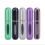 5ml Portable Mini Refillable empty Perfume Atomizer Bottle–Travel-Friendly Cosmetic Container Multicolor Random-2 pis - Image 2