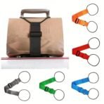 Versatile adjustable luggage elastic strap for travel suitcase safety belt