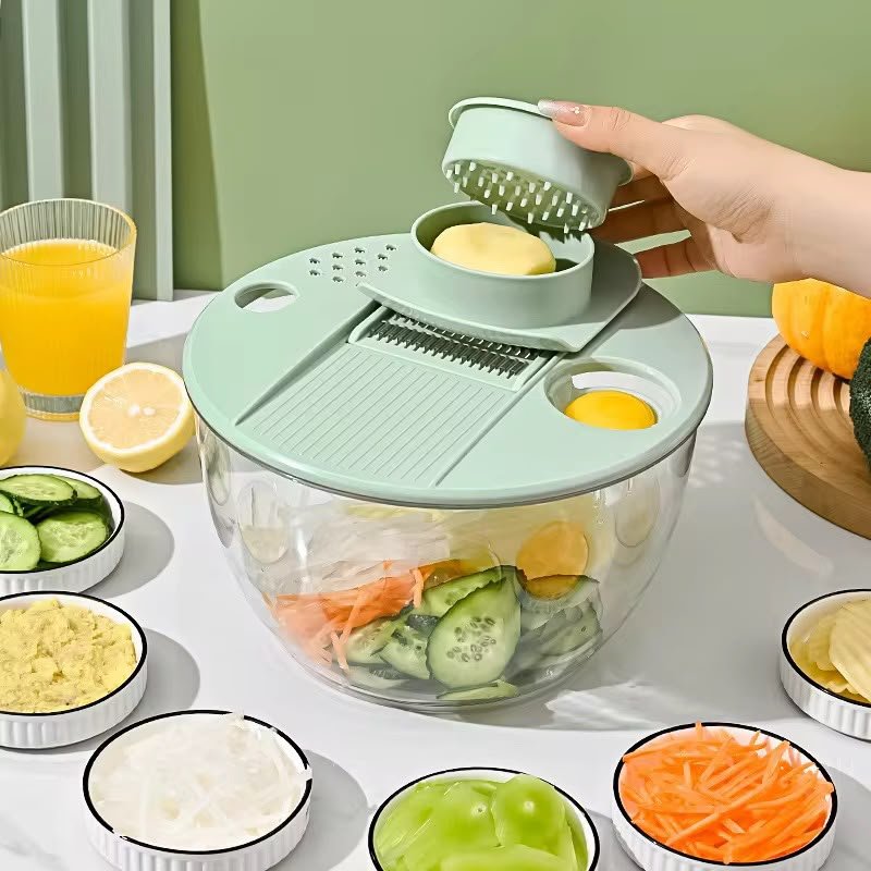 Multifunctional Vegetable Cutter & Salad Dehydrator