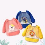 Waterproof Baby Eating Smock Apron!-🍼✨ বাচ্চার খাবার খাওয়ানো হবে আরও ঝামেলামুক্ত! ✨🍼 - Image 3