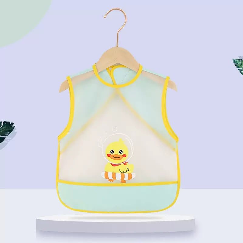 Waterproof Baby Eating Smock Apron!-🍼✨ বাচ্চার খাবার খাওয়ানো হবে আরও ঝামেলামুক্ত! ✨🍼
