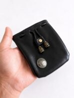 *স্টাইলিশ Leather Coin Purse & Mini Waist Bag** - Image 2