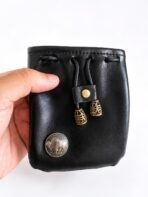 *স্টাইলিশ Leather Coin Purse & Mini Waist Bag**