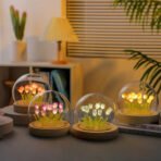 Night Lamp LED Bedroom Sleep DIY Tulip Flower Lights