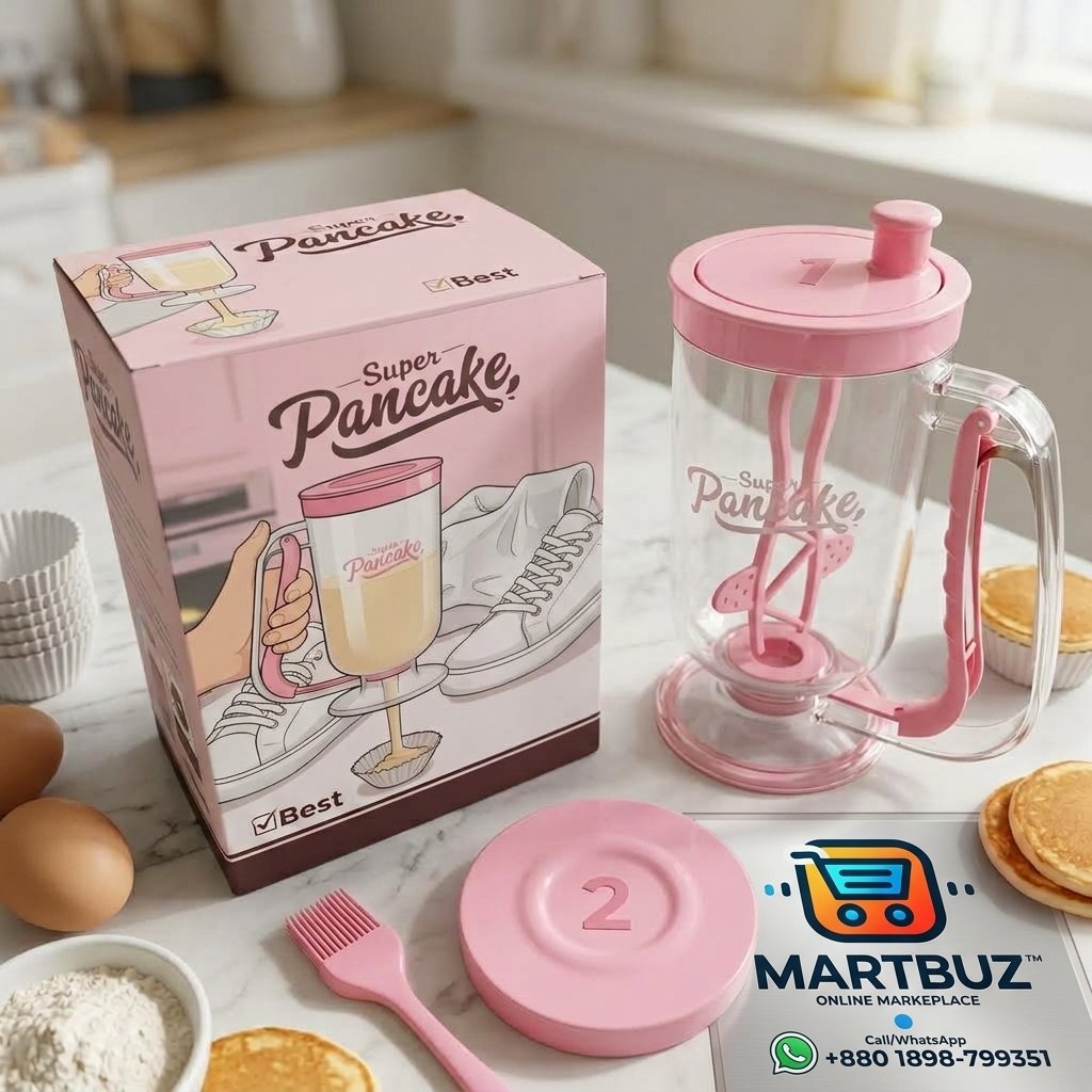 Super Pancake Batter Dispenser and Mixer
