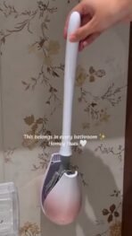 Wall-Mounted Silicone Toilet Brush - Image 2